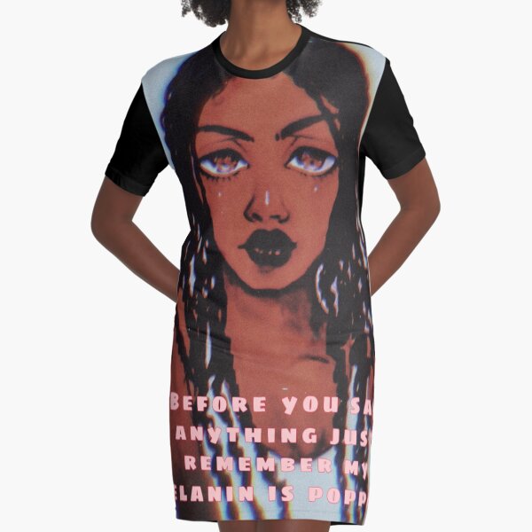 Black Girl Magic Graphic T-Shirt Dress