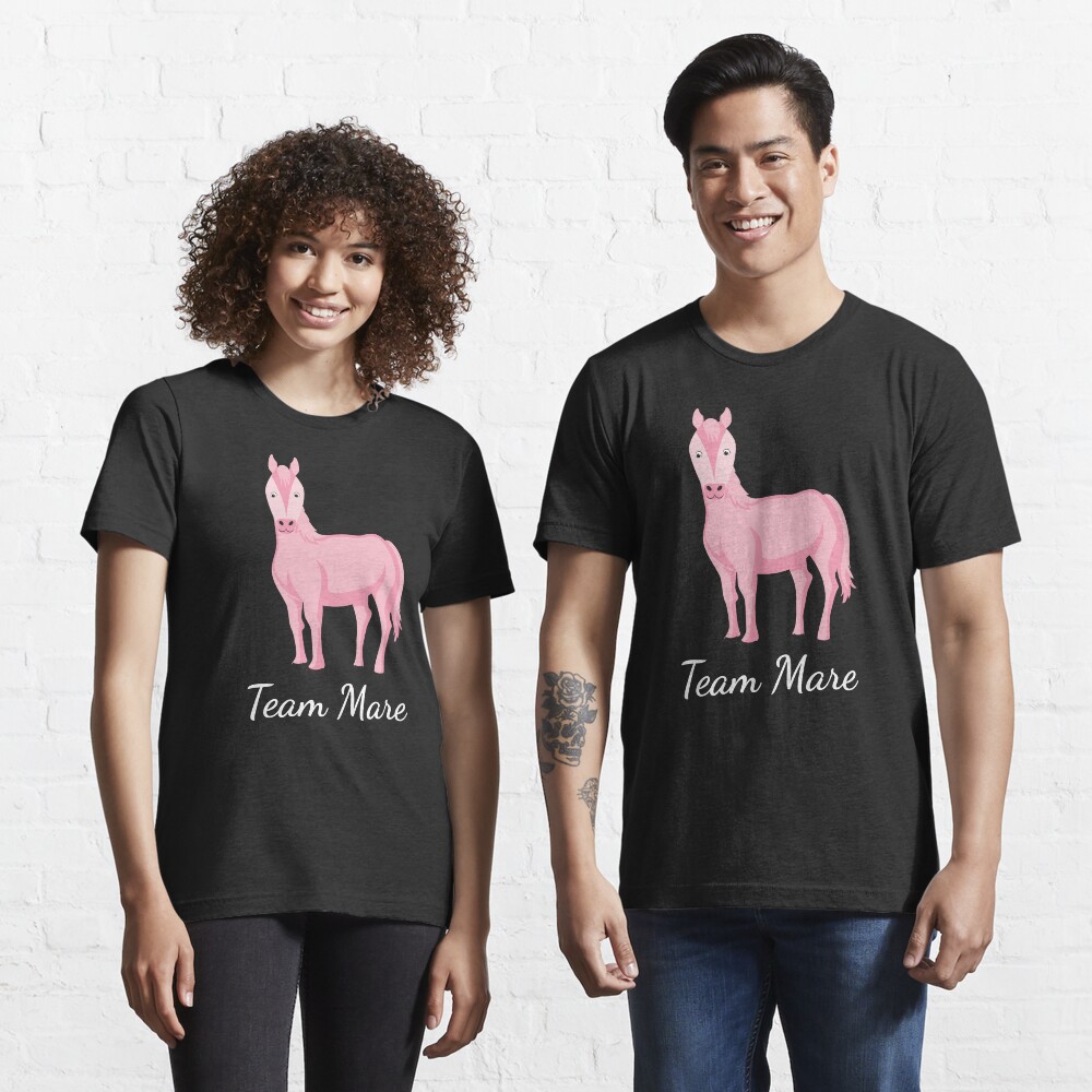 "Horse Theme Gender Reveal Team Mare print" Tshirt by jakehughes2015