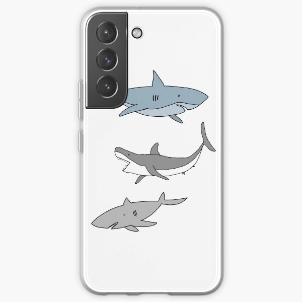 Shark Sticker Pack Samsung Galaxy Soft Case