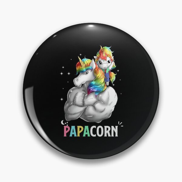 Item preview, Papacorn - Magical Unicorn Dad designed and sold by fatamyfan1.