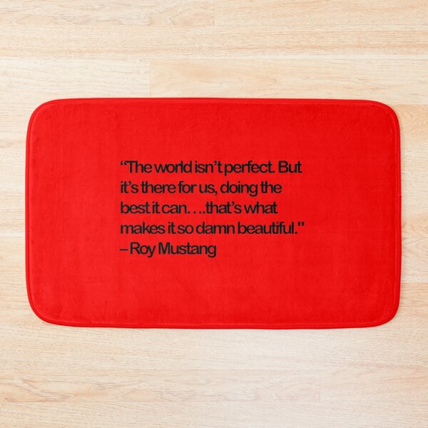 Item preview, Roy Mustang - Quote  designed and sold by Epicanimequotes.