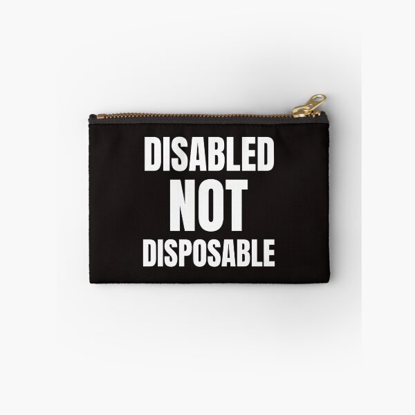 Item preview, Disabled Not Disposable designed and sold by Disabledland.