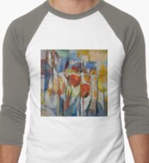 Tulips Men's Baseball ¾ T-Shirt