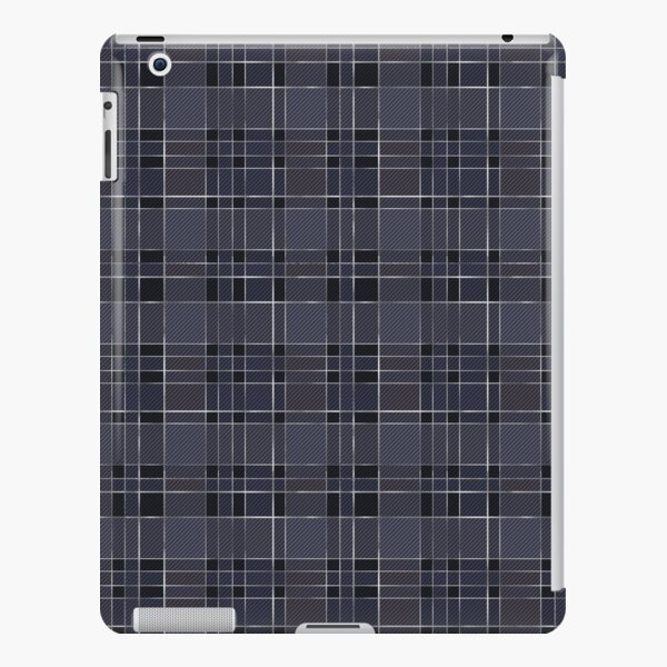 Gray Plaid iPad Snap Case