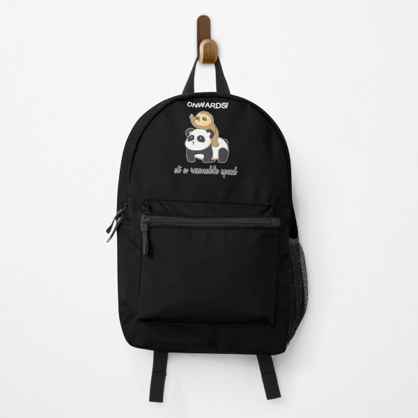 Item preview, Onwards At A Reasonable Speed Funny Sloth On Panda designed and sold by fatamyfan1.