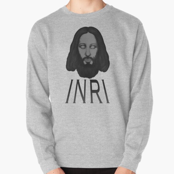 INRI. Portrait of Jesus. Pullover Sweatshirt