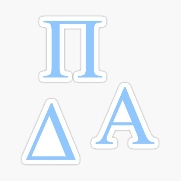 Alpha Delta Pi Diamond Symbol Sticker - Azure - Sorority Gifts -  DesignerGreek2