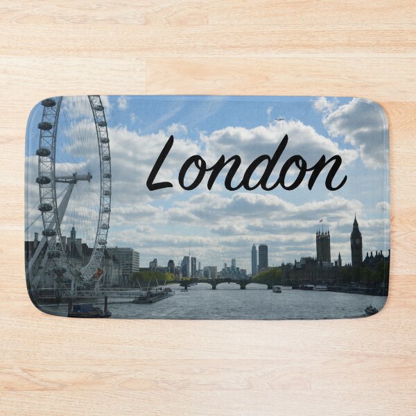 Item preview, London with words designed and sold by GeekyGirlsGarb.