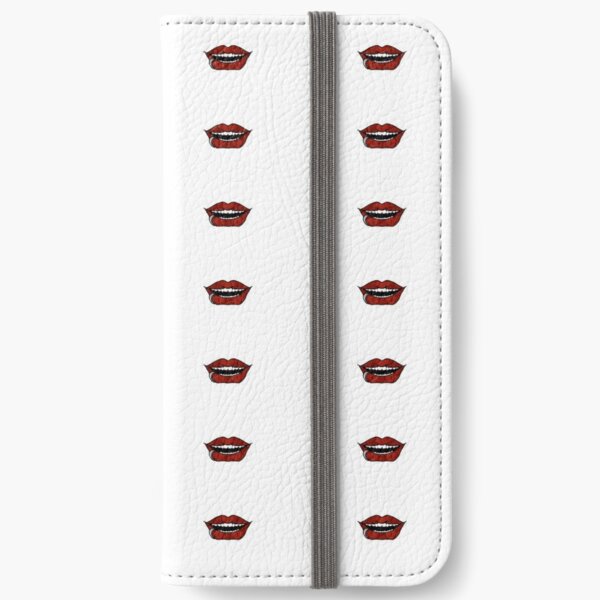 Vampire Red Lips iPhone Wallet