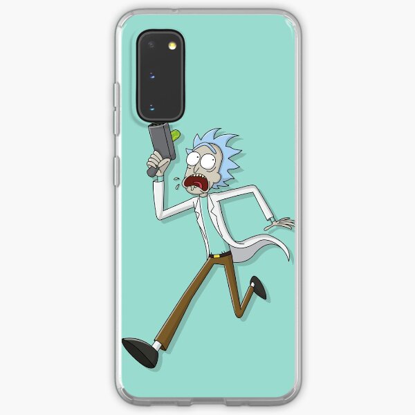 Rick Sanchez Running Graphic - Rick and Morty Samsung Galaxy Soft Case