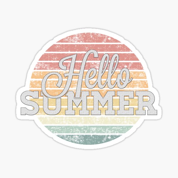Item preview, Hello summer designed and sold by Catsloversdotme.