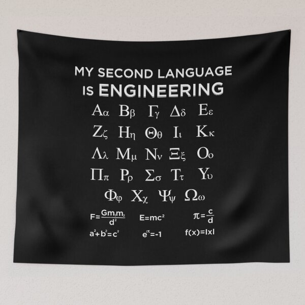 Item preview, My Second Language Is Engineering Funny Engineer product designed and sold by jakehughes2015.