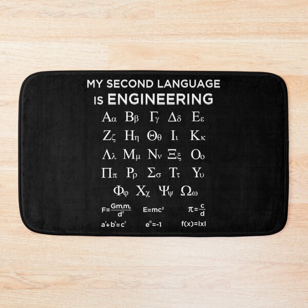 Item preview, My Second Language Is Engineering Funny Engineer product designed and sold by jakehughes2015.