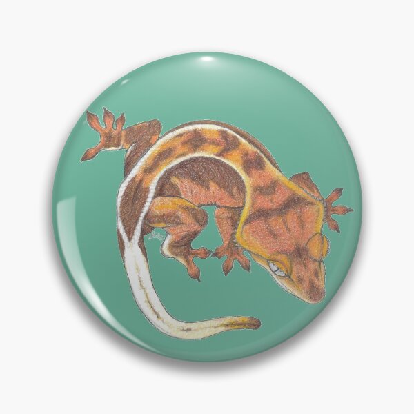 Item preview, Red Crested Gecko  designed and sold by TinkerandBone.