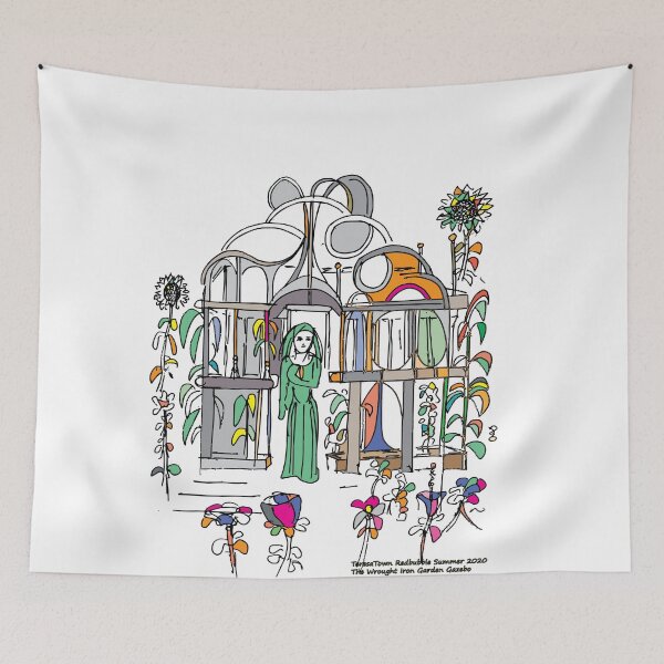Item preview, Garden Gazebo Ideas, TeresaTown at Redbubble 2020 designed and sold by Mark Stansberry.