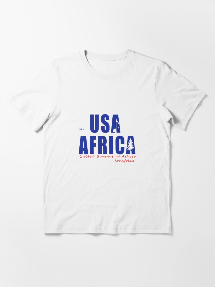 We Are the World Anniversary USA for Africa United Artists White T-shirt |  Essential T-Shirt