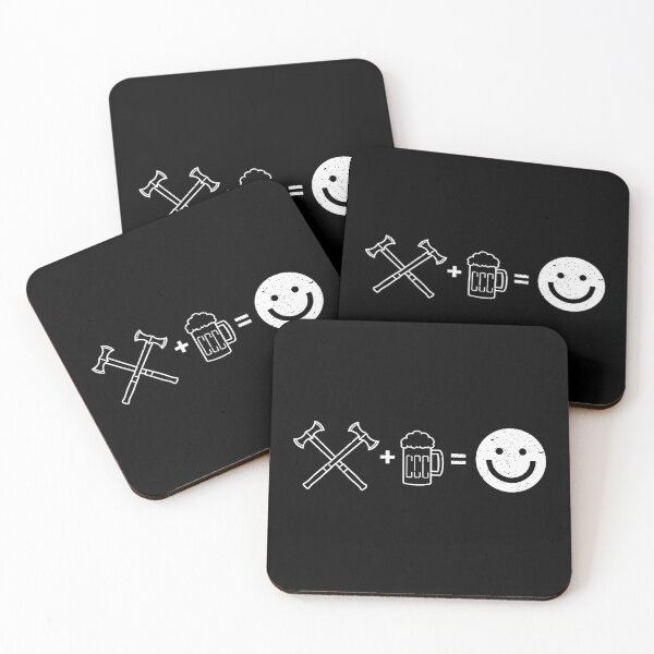 Item preview, Funny Axe Throwing Axes And Beer Make Me Happy product designed and sold by jakehughes2015.