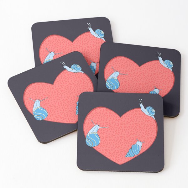 Item preview, Heart Snails designed and sold by Maia Weintrager.