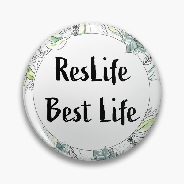 Item preview, ResLife Best Life / Residence Life / Floral / Succulents / RA designed and sold by LundyLab.
