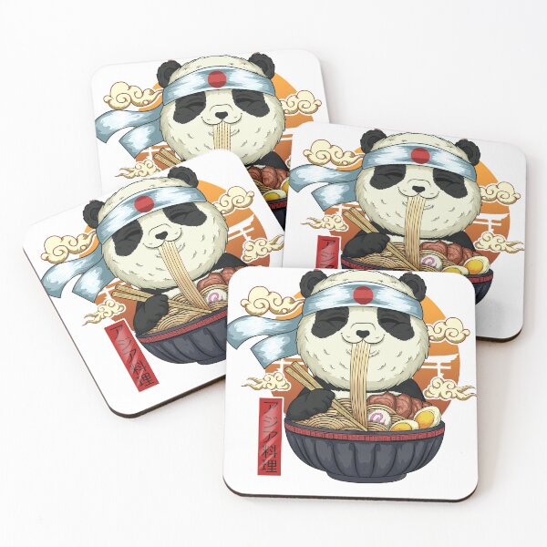 Item preview, Panda De Fideos Ramen Japoneses designed and sold by SleeveDesignCo.