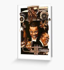 Satchmo Greeting Card