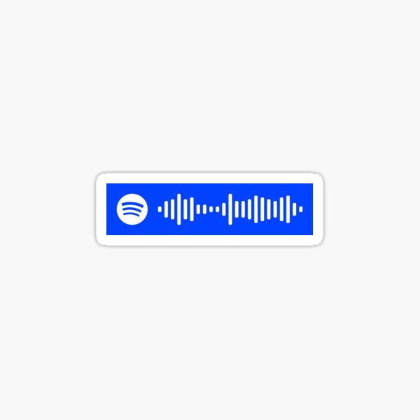 Tongue Tied by Grouplove Spotify Code Sticker