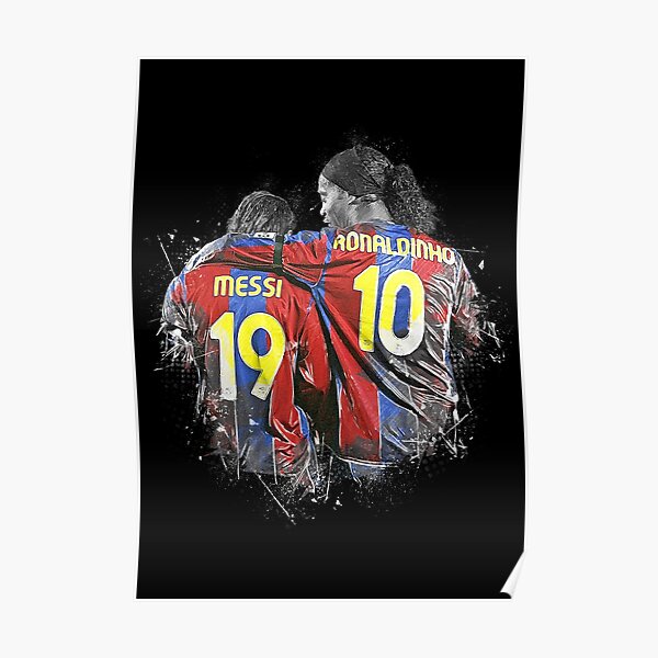 Ronaldinho Art Illustration Poster