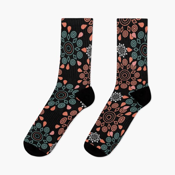 Item preview, Ornamental seamless pattern geometric elements texture black designed and sold by fuzzyfox.