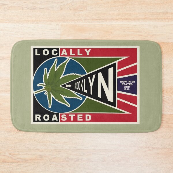 Item preview, LOCALLY ROASTED BROOKLYN designed and sold by Val Goretsky.