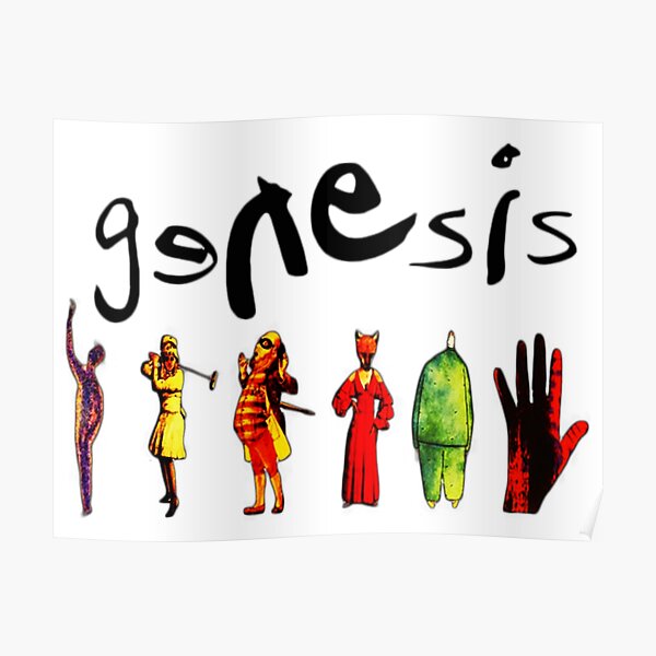 Genesis Band Posters Redbubble