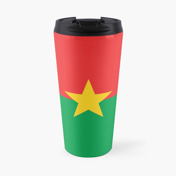Flag of Burkina Faso Travel Mug