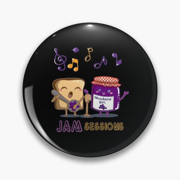 Item preview, Jam Sessions Peanut Butter & Jelly Music Pun designed and sold by fatamyfan1.