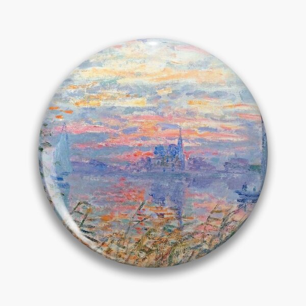 Item preview, Monet, Marine View with a Sunset designed and sold by figpeep.