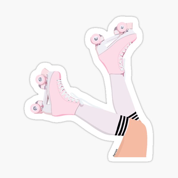 Roller Blades Sticker