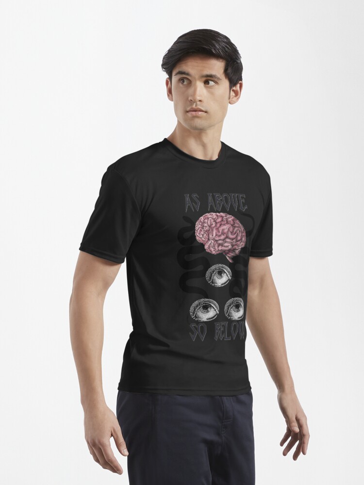 Thumbnail 3 of 7, Active T-Shirt, The Hermetic Vision designed and sold by Vesperalia.