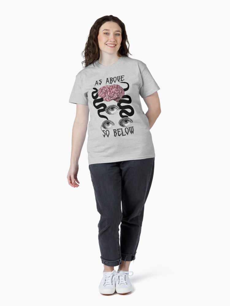Thumbnail 4 of 7, Classic T-Shirt, The Hermetic Vision designed and sold by Vesperalia.