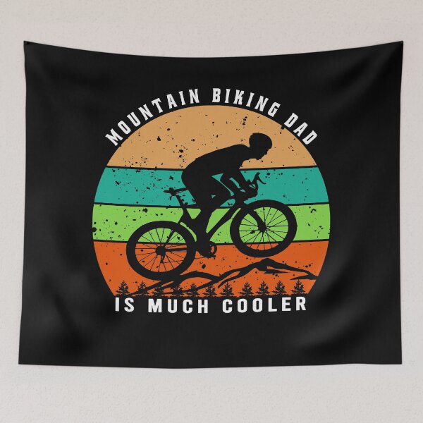 Item preview, Mountain Biking Dad is Much Cooler designed and sold by osamamohamad.