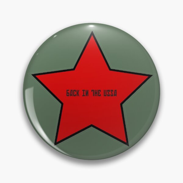 Item preview, red star back to the ussa designed and sold by Val Goretsky.