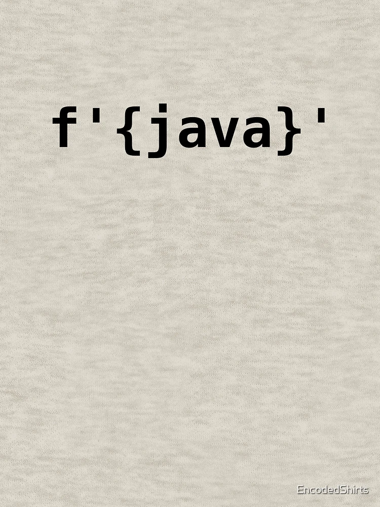 Thumbnail 6 of 6, Zipped Hoodie, Python > Java f-strings designed and sold by EncodedShirts.