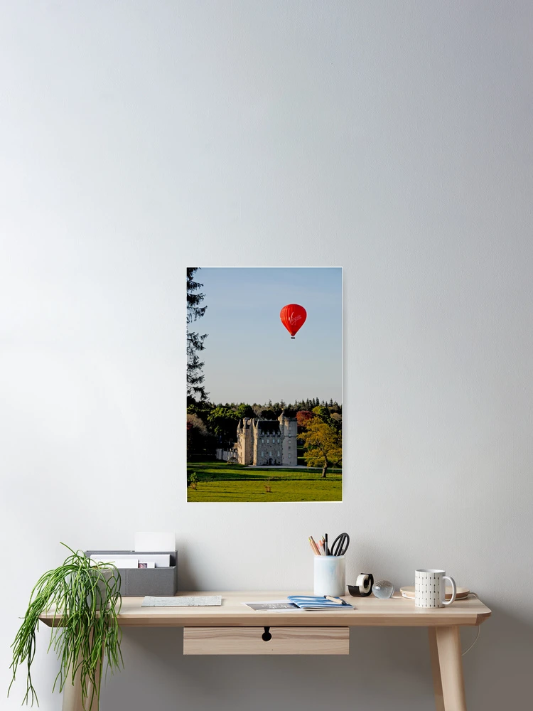 Thumbnail 2 of 3, Poster, Evening Balloon Ride designed and sold by JamesTH.