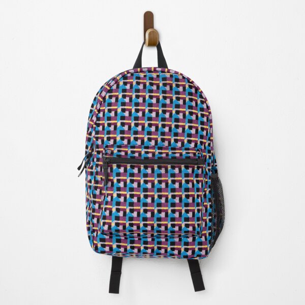 London underground tube seat pattern Backpack