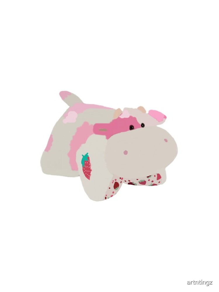 cow pillow pet strawberry