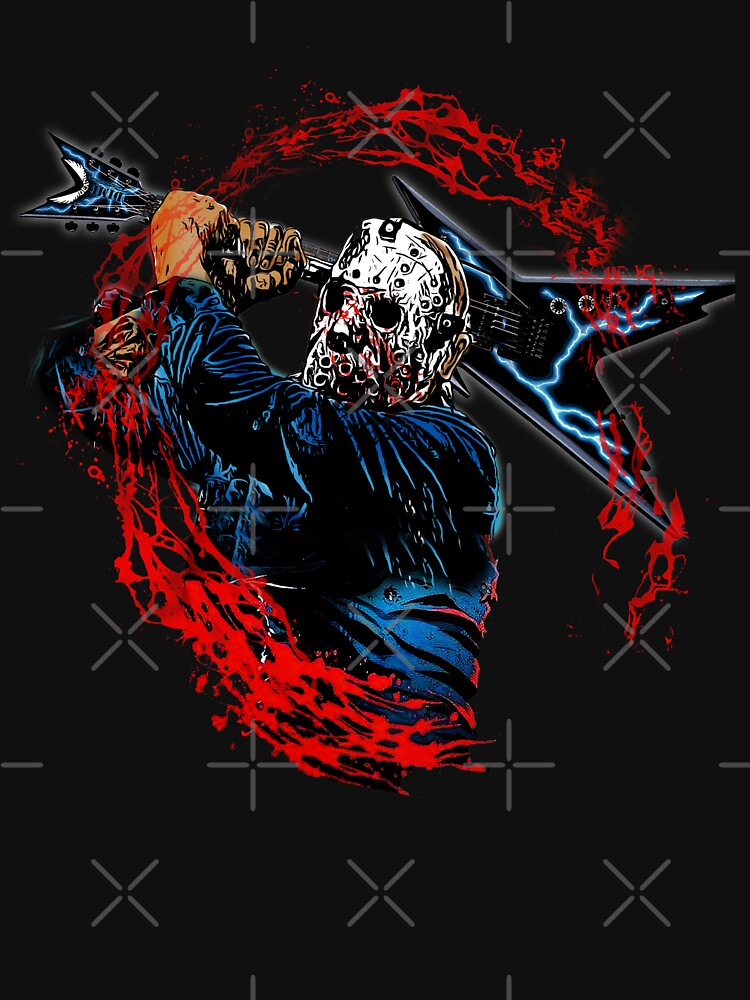 Jason Voorhees Guitar Kill T Shirt For Sale By Jtk667 Redbubble