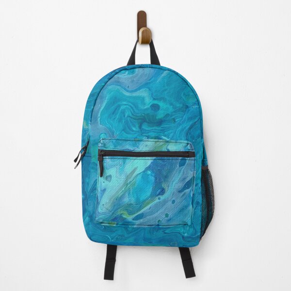 Item preview, Aquamarine Acrylic Art Pour designed and sold by MrPanda12.