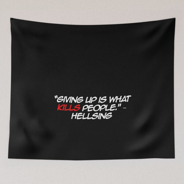 Item preview, Hellsing - Quote designed and sold by Epicanimequotes.