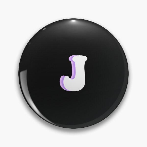 Item preview, retro J sticker (customizable) designed and sold by madelyndesigns.