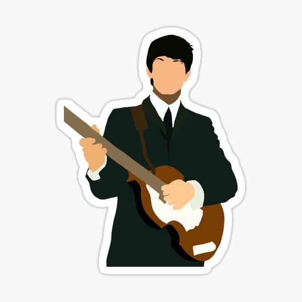 Paul art Sticker