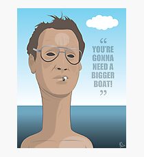Chief Brody - Jaws Photographic Print