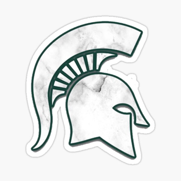 Michigan State Marble Sticker By Kaitlinurbanik Redbubble