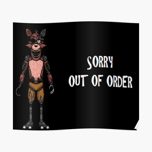 OUT OF ORDER FOX Poster